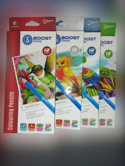 Crayon Couleur GM BOOST - 12 Couleurs