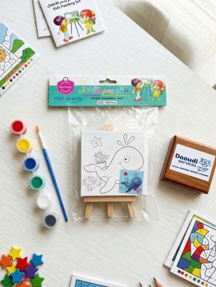 PETITE CANVA AVEC CHEVALIER