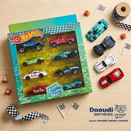 Pack Mini Voitures Racing - HOTWEELS