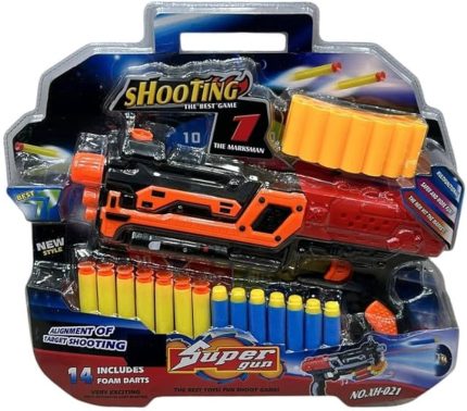 Pistolet à fléchettes en mousse – Super Gun