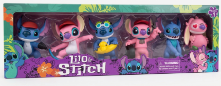 Ensemble de figurines Lilo & Stitch