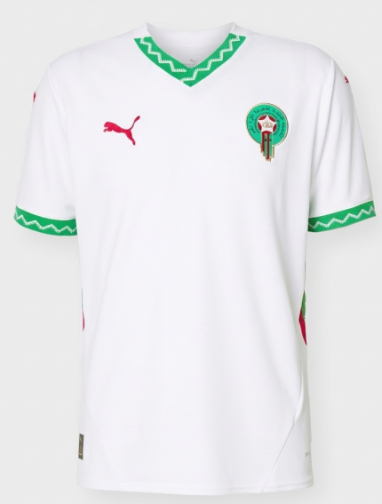 Maillot Maroc Blanc Officiel