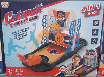 Catapult Shooting Game (4 en 1)