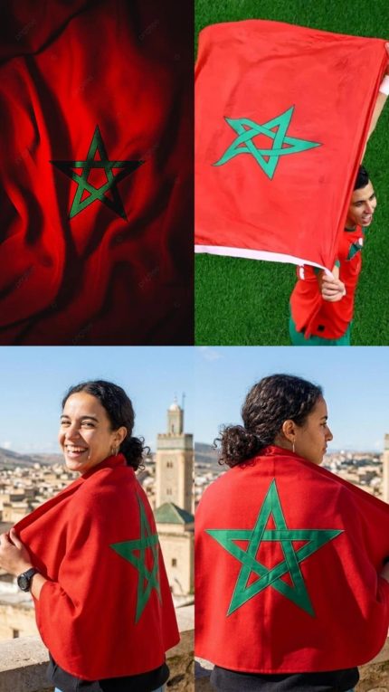 Le drapeau du Maroc